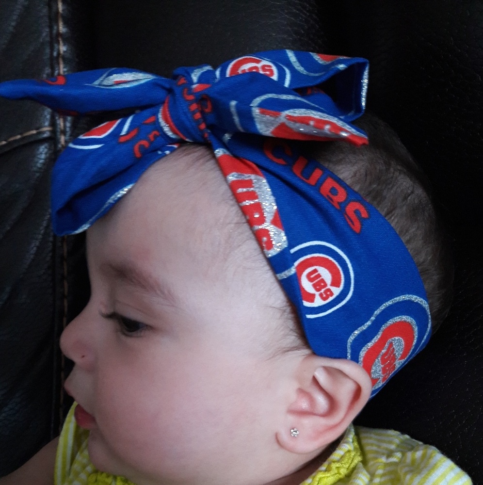 Chicago cubs headband